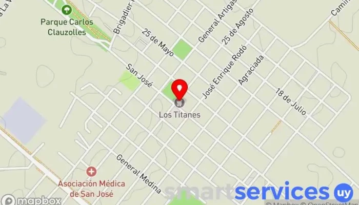 mapa de Optica Parodi Comercio, Óptica en Libertad