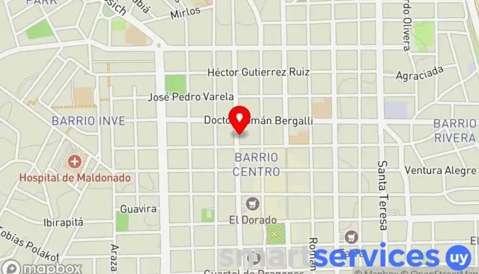 mapa de Optica Plus Optica Óptica, Proveedor de lentes de contacto, Tienda de audífonos, Optometrista, Tienda de gafas de sol en Maldonado