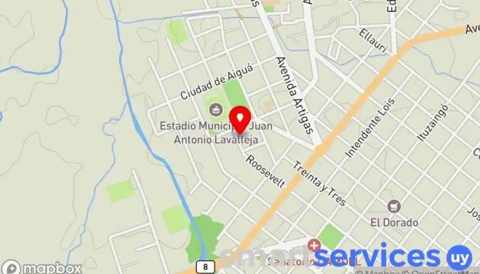 mapa de Origami Estudio Creativo Comercio en Minas