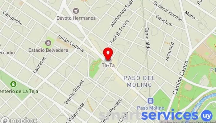 Parada de taxis - Montevideo
