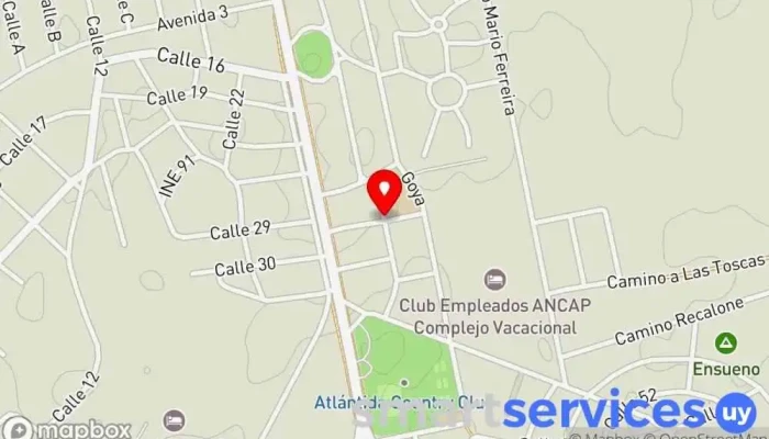 mapa de PL del Sur | Liceo 2 Atlántida Centro educativo en Atlántida