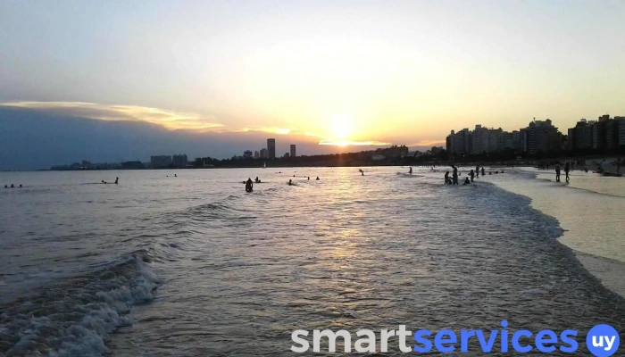 Playa Malvin -  Ocaso - Montevideo