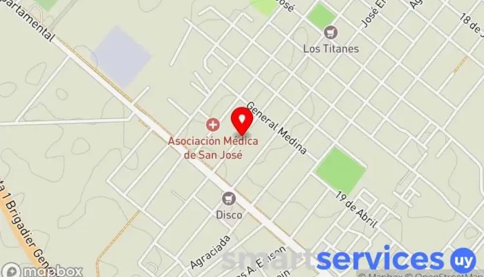 mapa de Punto Sur Viajes y Turismo Agencia de viajes en Libertad