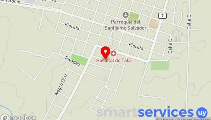 mapa de Quiero ir Viajes Agencia de visitas turísticas en Tala