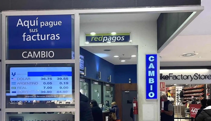 Redpagos Cambio Indumex -  Institucion Financiera - Montevideo