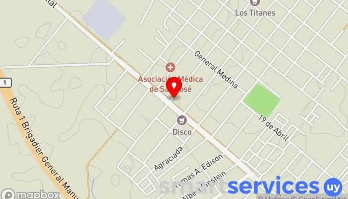 mapa de Redpagos Libertad Institución financiera en Libertad