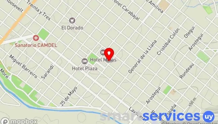 mapa de S&A Gestoria e Inmobiliaria- Corredores de Seguros Agencia de bienes inmuebles comerciales en Minas
