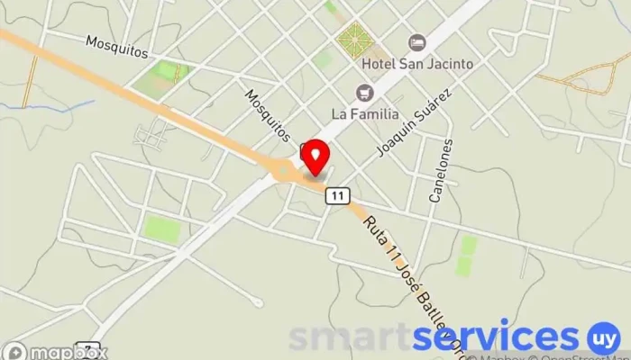mapa de San Jacinto Portal Empresa de medios de comunicación en San Jacinto