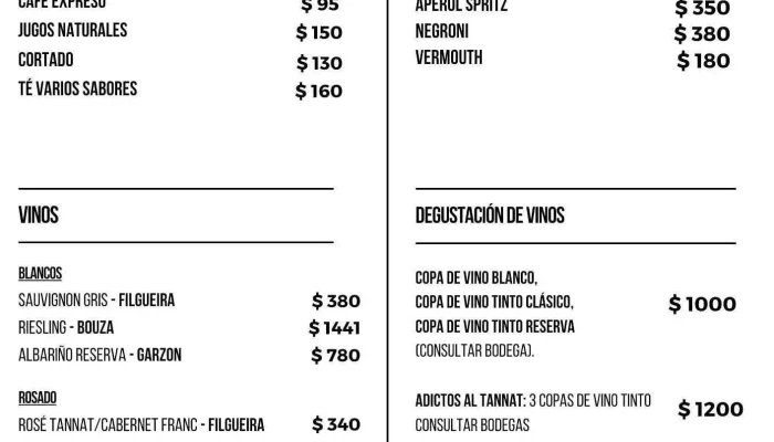 Say Cheese -  Carta - Montevideo