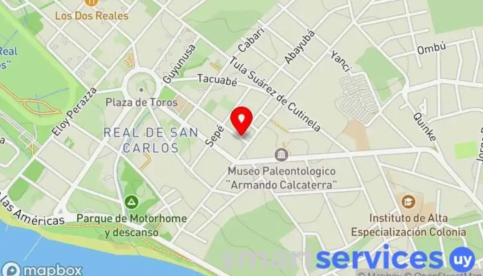 mapa de Silex Agencia de publicidad en Col. del Sacramento