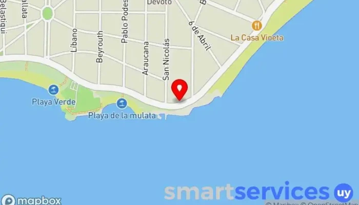 mapa de Spectrum Uruguay Importador en Montevideo