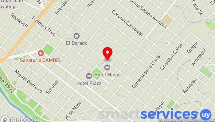 mapa de Ta-Ta Minas Supermercado en Minas