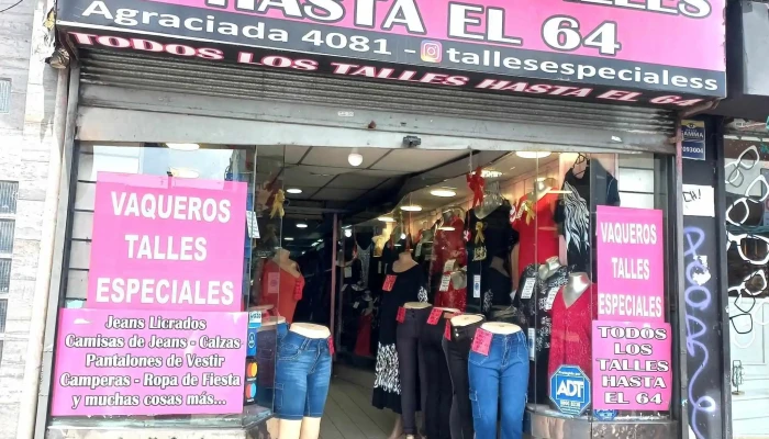 Talles especialess - 11300 Montevideo