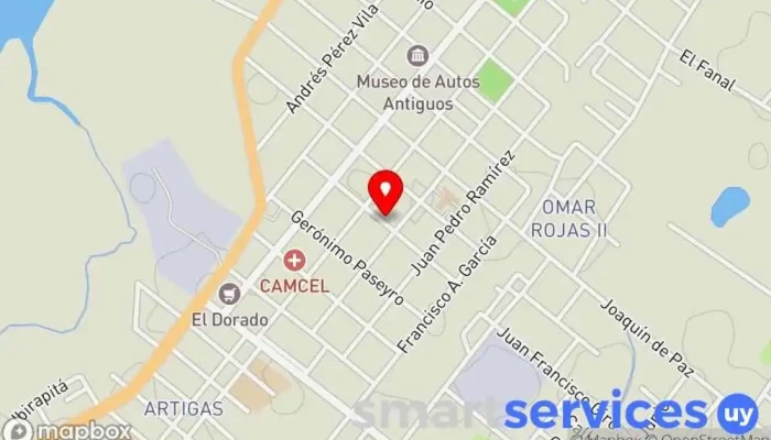 mapa de Ues rio branco Agencia inmobiliaria en Rio Branco