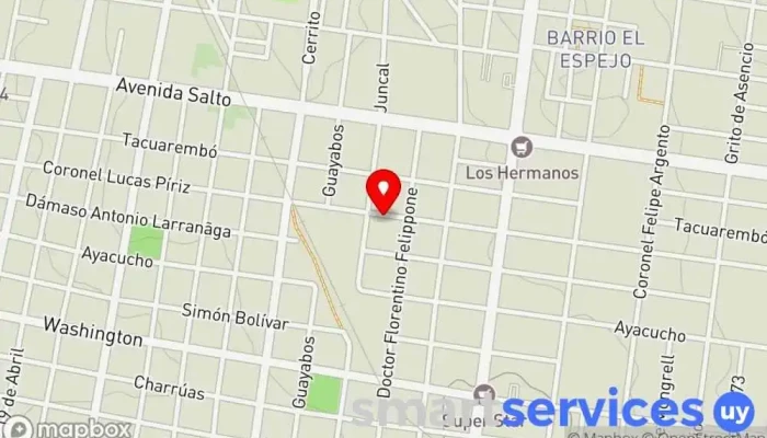 mapa de zennetlabs Óptica en Paysandú